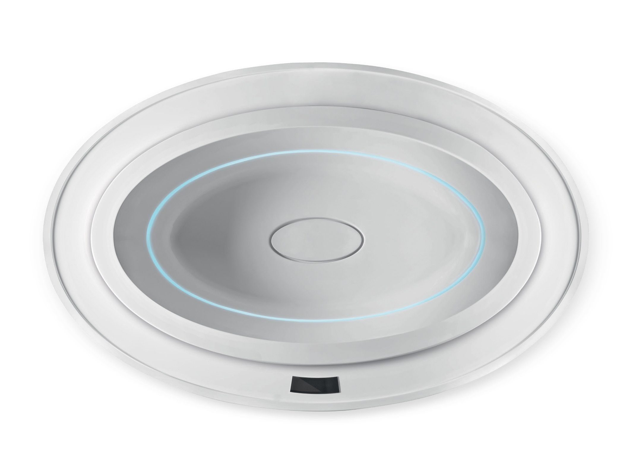 Утопленный мини-бассейн с овальным пейзажем Gruppo Treesse Минипискина - Призрак ARCH-00056003 - Вид №1