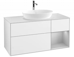 Villeroy&Boch Тумба под раковину Прямоугольная версия FA71GJGF Finion Glossy White Lacquer