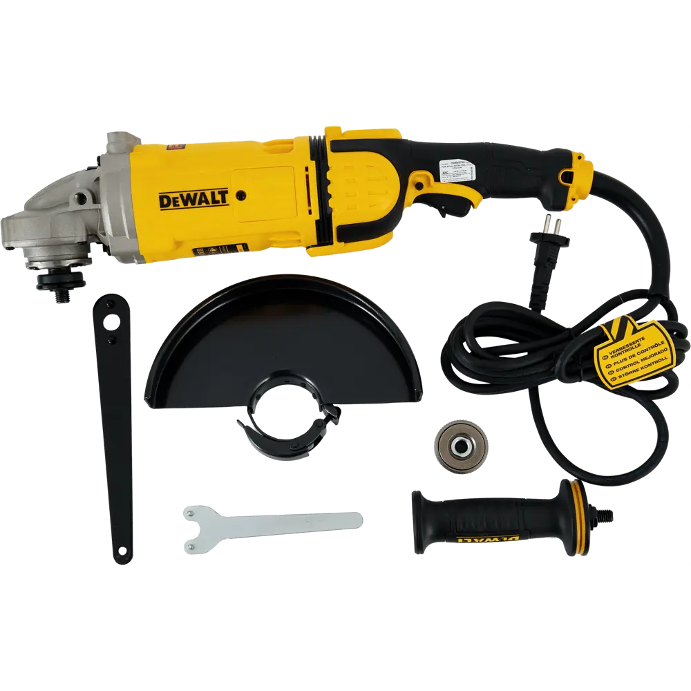 УШМ (болгарка) DeWalt DWE4597, 2600 Вт, 180 мм STLM-2187469 - Вид №4