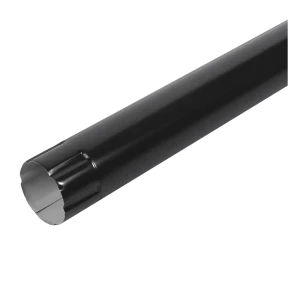 Соединитель трубы Интерпрофиль 90 мм серый