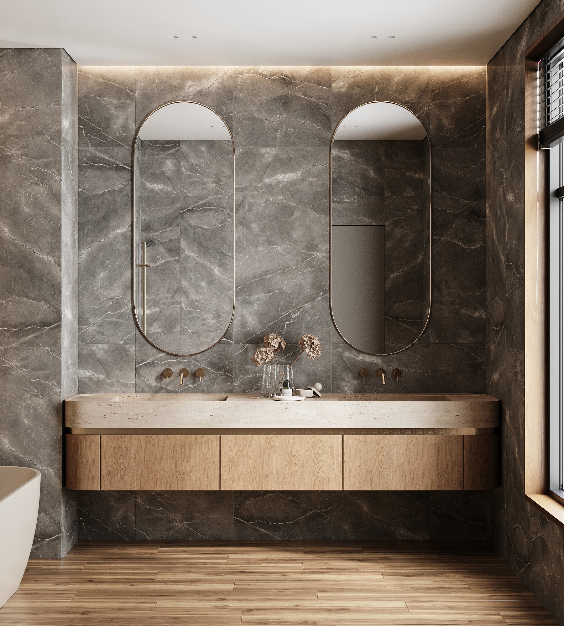 Керамогранит PULPIS NERO LAPPATO 60х120 Arcadia Ceramica CL4002-A - Вид №1