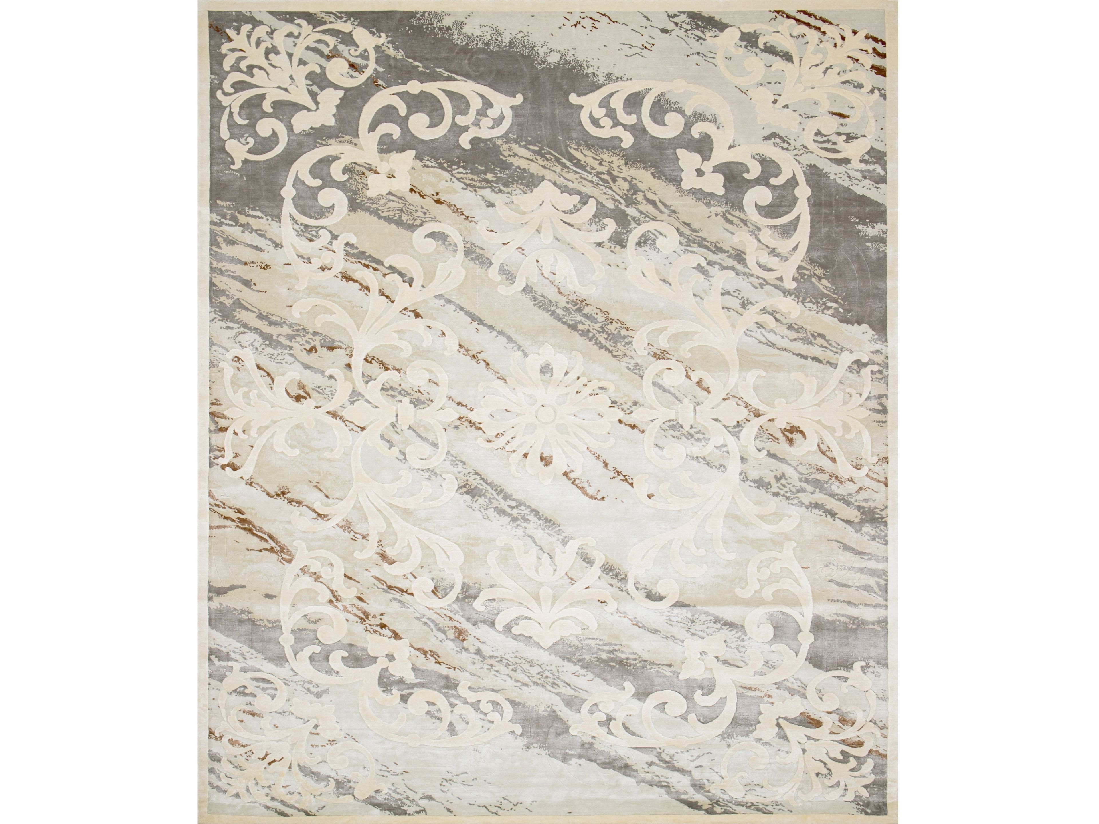 Шелковый прямоугольный ковер ручной работы Edition Bougainville Renaissance ARCH-00128449