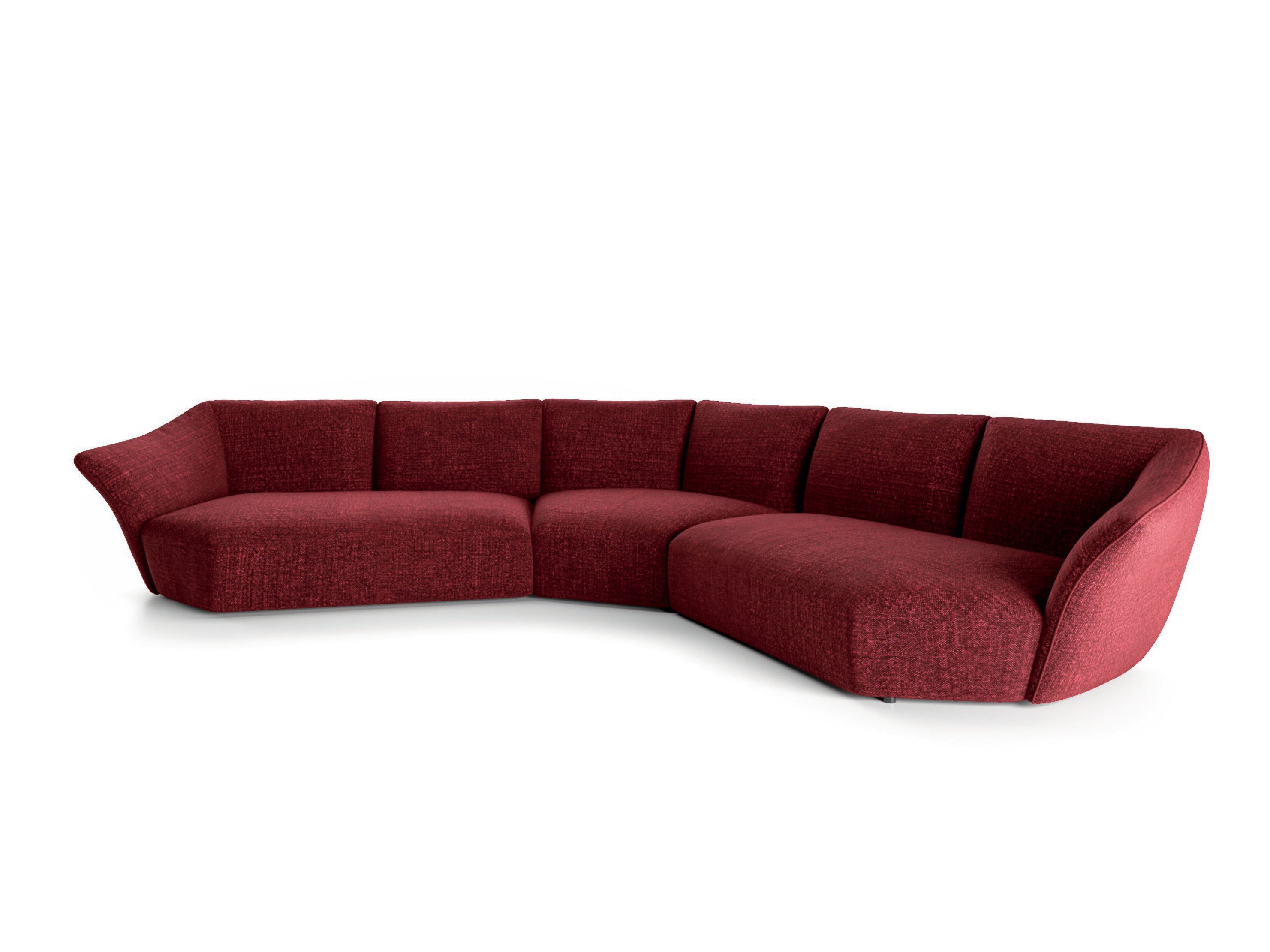 Модульный угловой диван из ткани Natuzzi Italia TIMELESS ARCH-00036647 - Вид №1