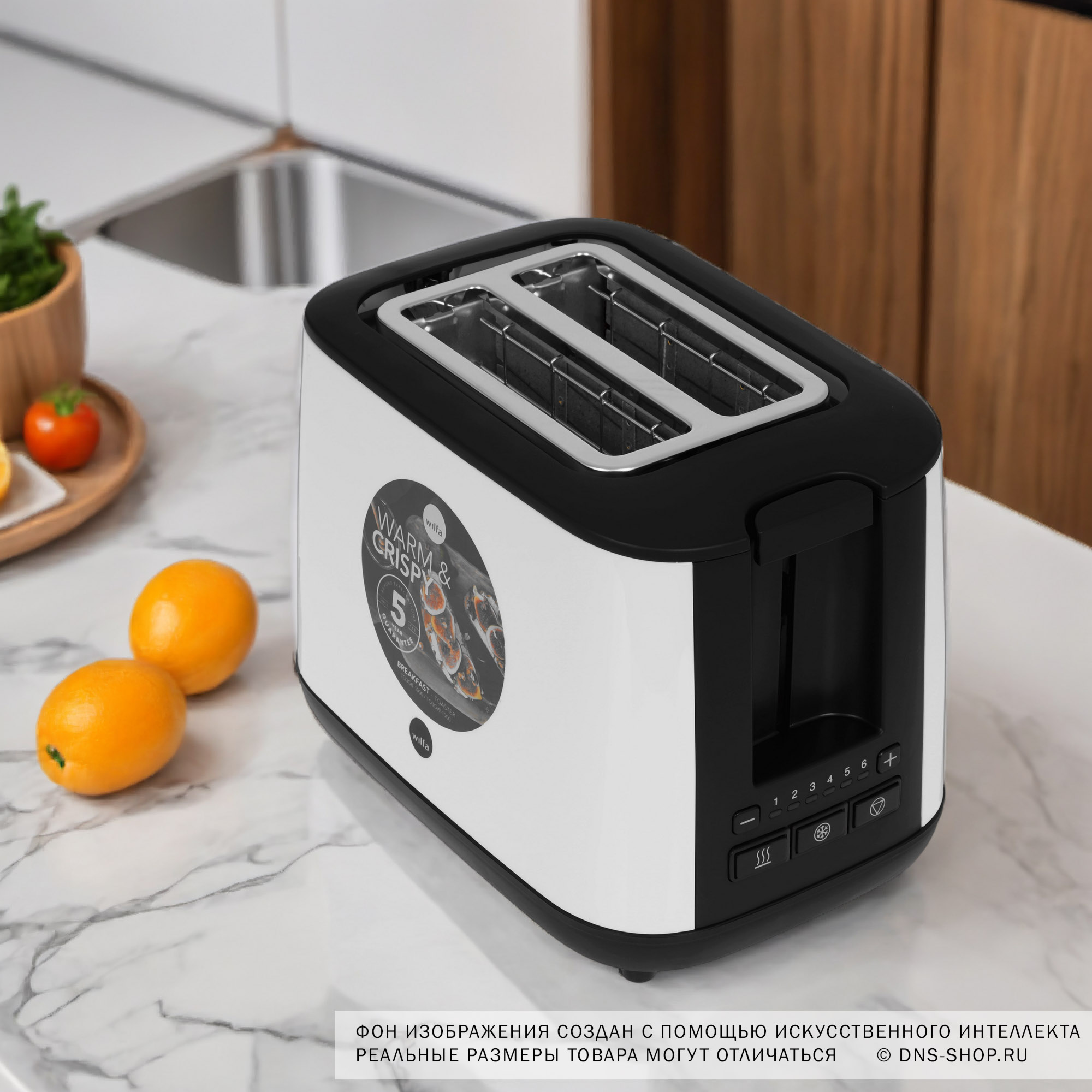9042407 Тостер Wilfa TO3GW-1000 белый STDN-0031090 - Вид №9