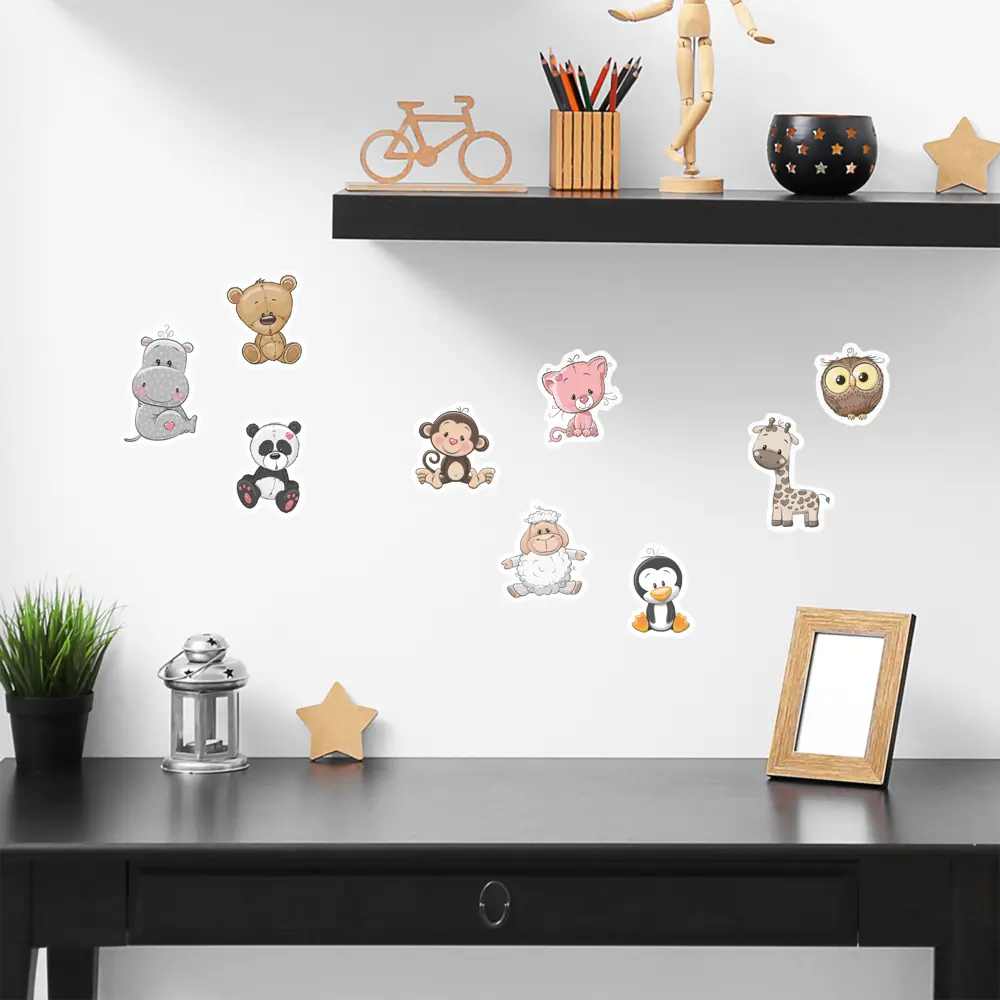 Наклейка Милые животные 17x23 см Santreyd STLM-2147346 - Вид №4