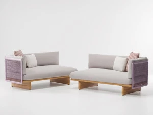 Kettal Садовый диван из модульной ткани Mesh