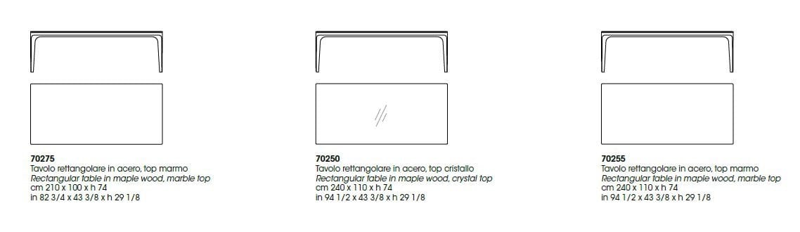 Квадратный Хрустальный стол Giorgetti ANTEO ARCH-00027635 - Вид №3