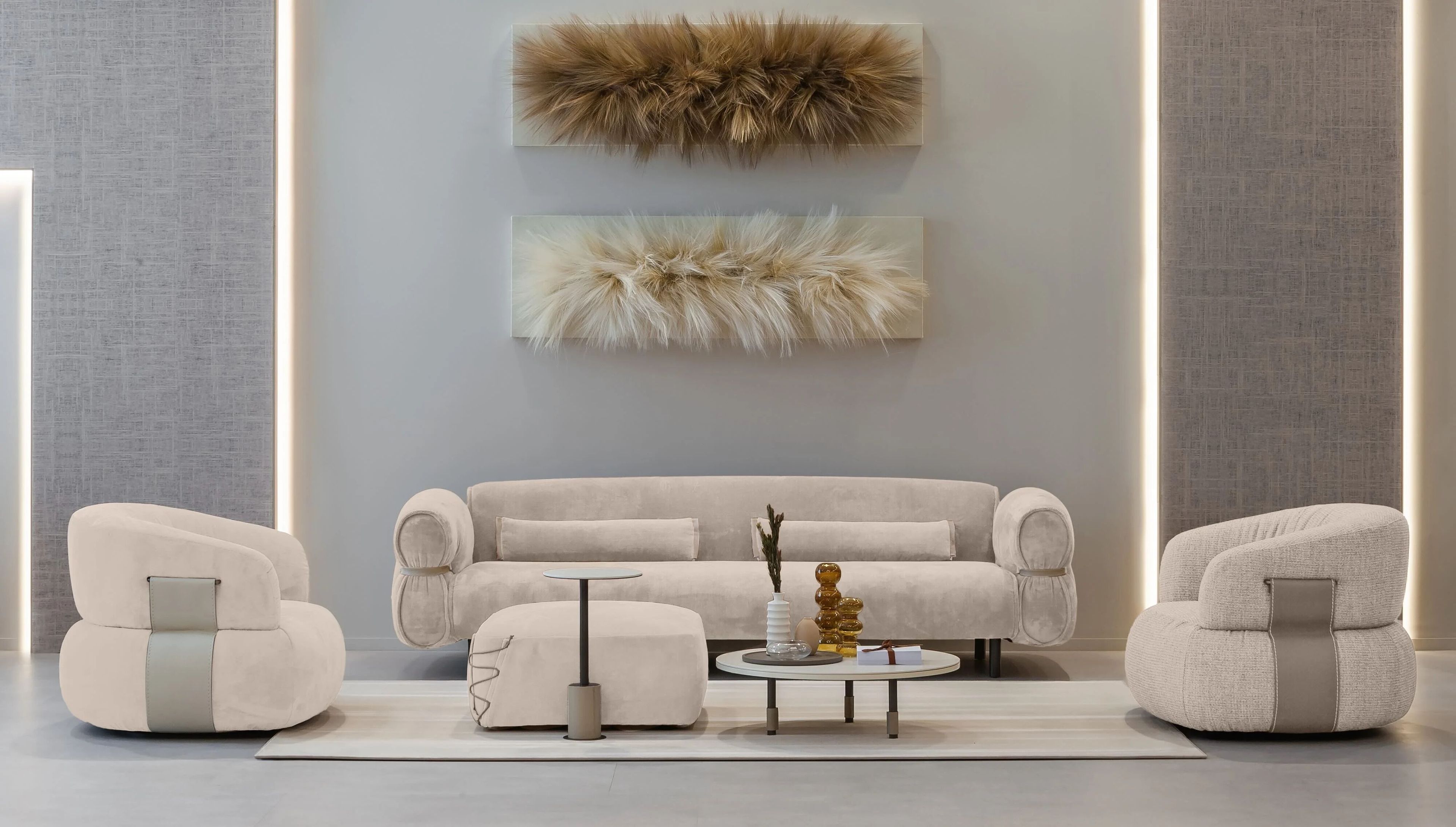 Ткань линейный диван Sofanella Briano ARCH-00031650 - Вид №2