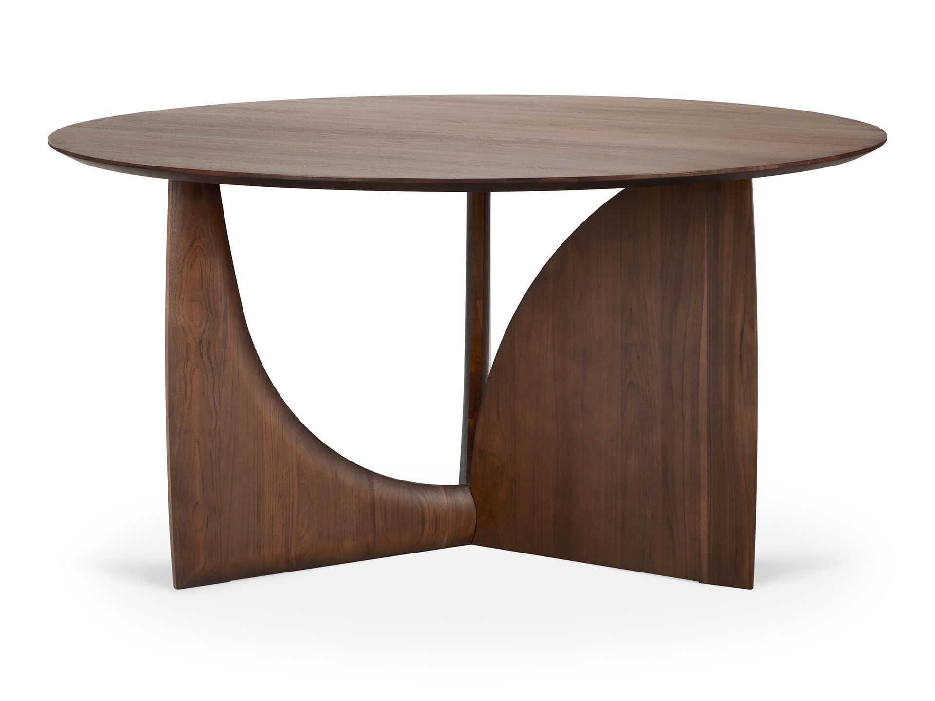 Круглый стол из тикового дерева Ethnicraft Geometric ARCH-00133195