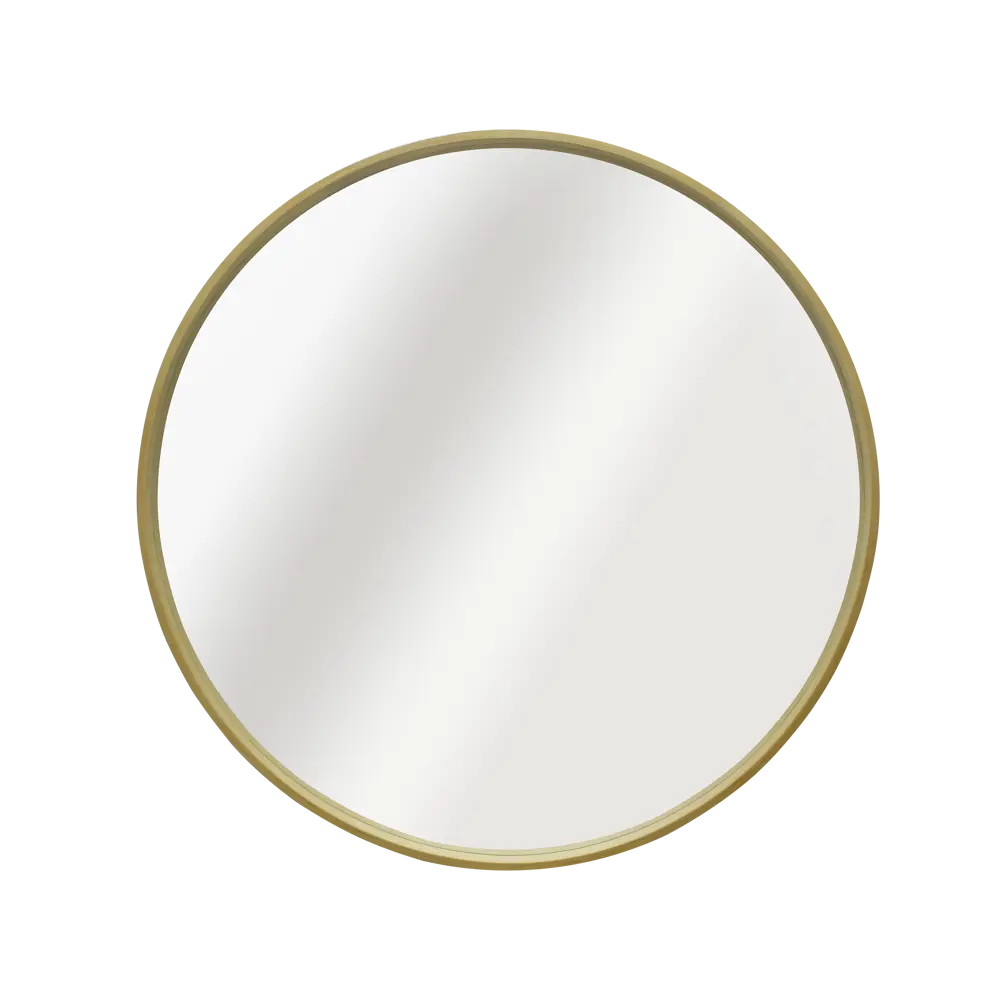 Зеркало Inspire Nordik круглое настенное 62 см в серебристом оформлении 84466750 STLM-0050454 - Вид №1