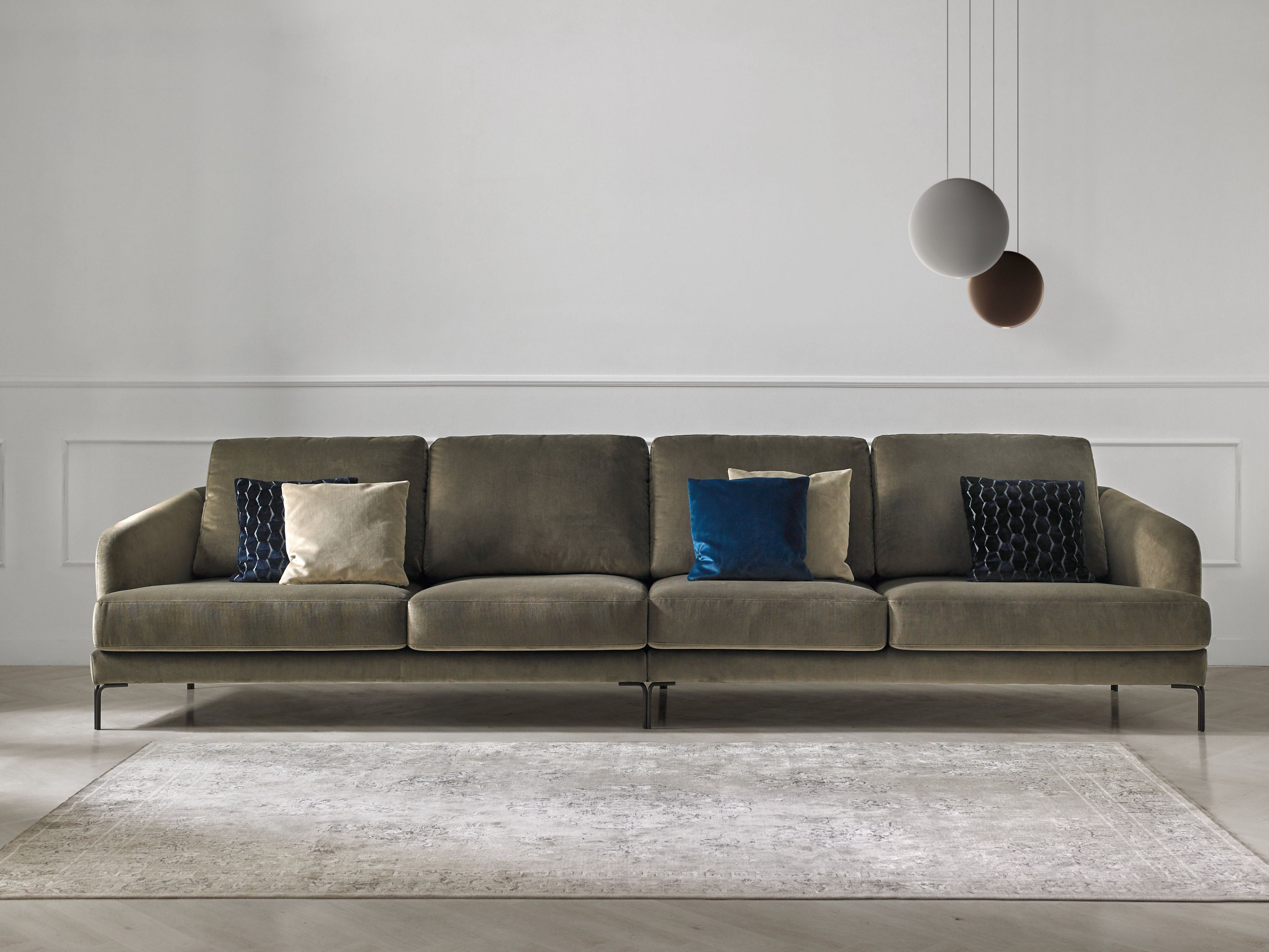 4-местный тканевый диван Lebom ARCH-00110776 - Вид №1