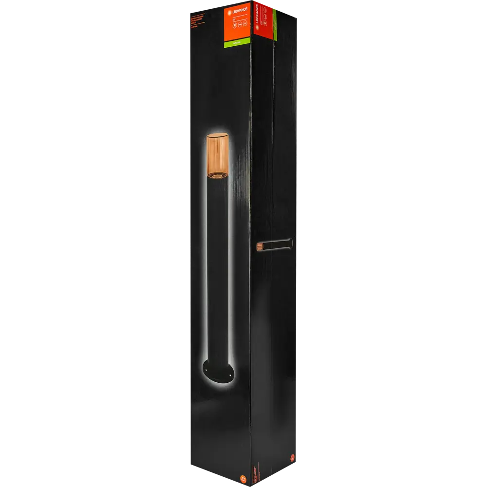 Столб уличный Ledvance «Endura Classic» Pipe AMB 80 см цвет черно-серебристый STLM-2136518 - Вид №8