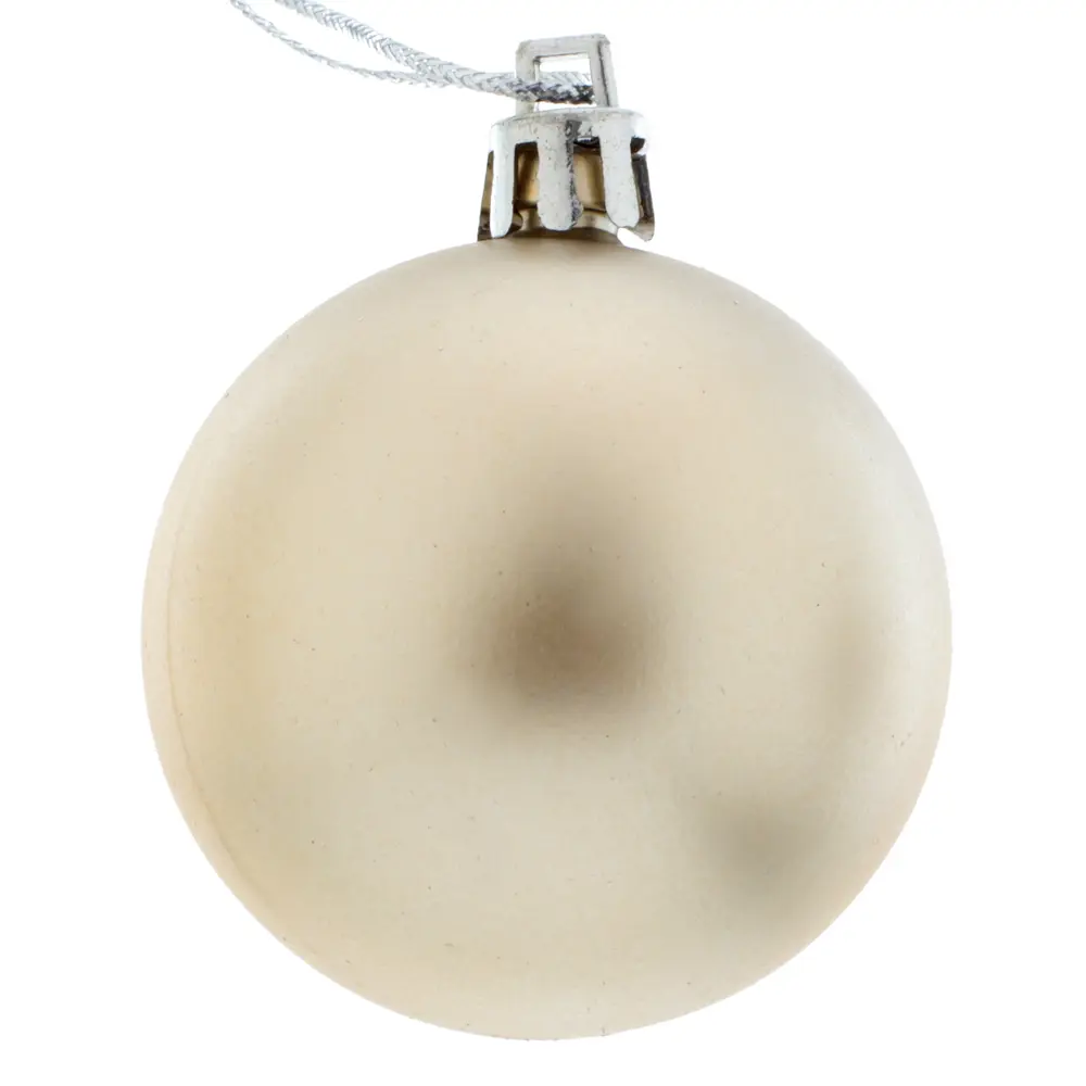 17876341 Набор ёлочных шаров, 5 см, 12 шт, в тубе, цвет шампань STLM-0955838 Santreyd  - Вид №2