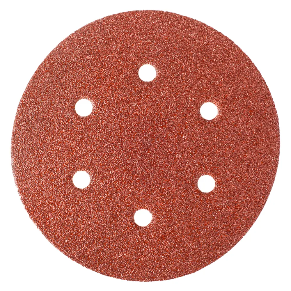 Абразивный круг Velcro Dexter P60, 6 отверстий, D150 мм, 5 шт STLM-2054368