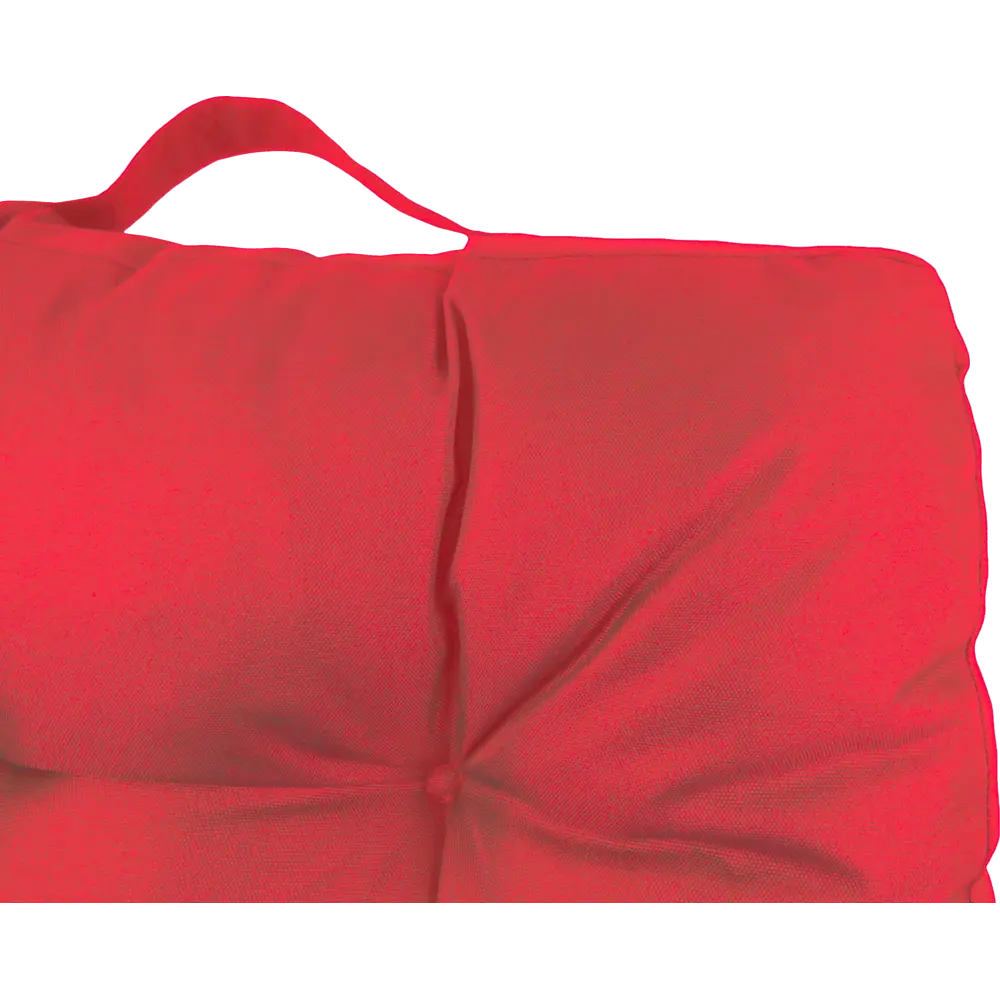 Сидушка для пикника Linen Way 50х50х10 см водоотталкивающая цвет красный STLM-2184273 - Вид №2