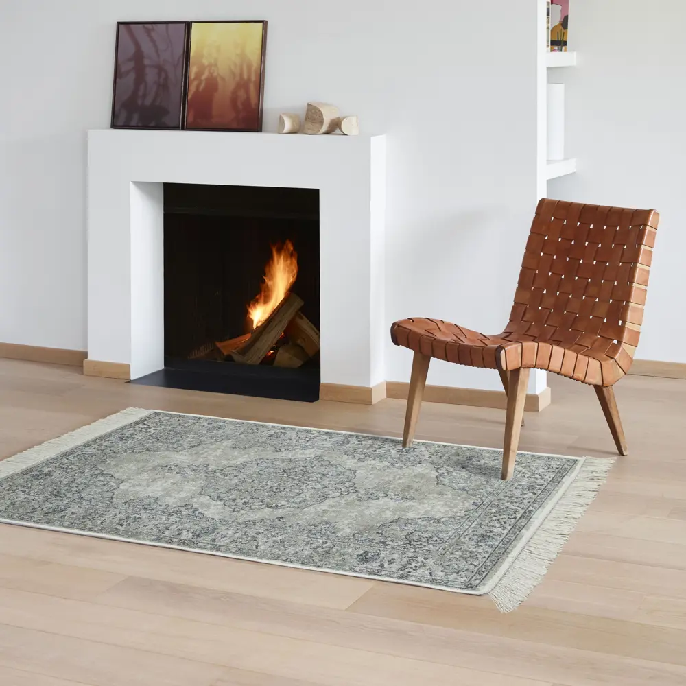 Ковер Ragolle Amalfi 67x110 см вискоза 927909/6646 цвет серый STLM-2195528