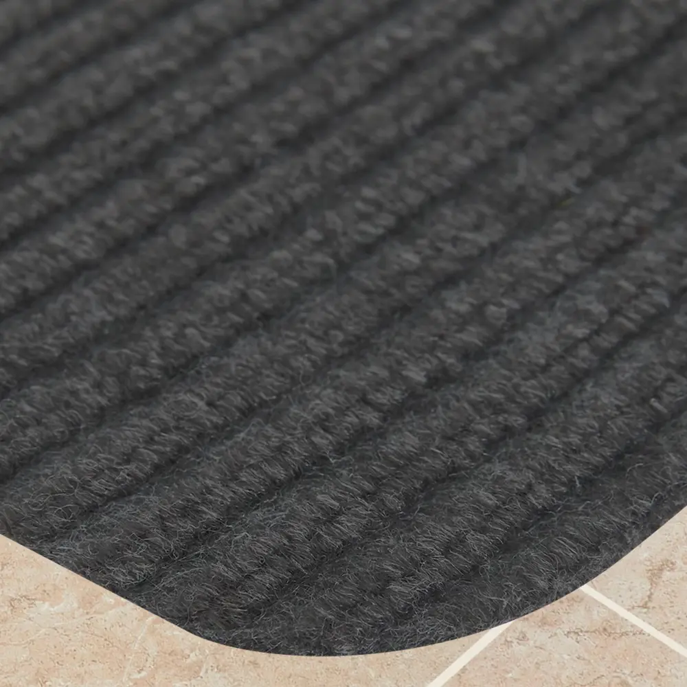 Коврик декоративный полипропилен Модерн Сфинкс 30x50 см цвет серый CTIM STLM-2006205 - Вид №1