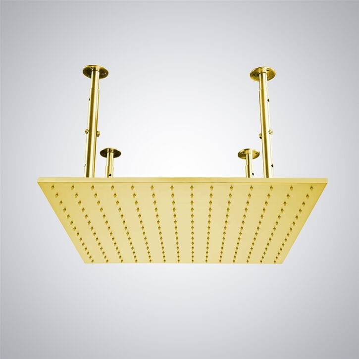 Квадратная душевая головка из нержавеющей стали Fontana Showers Luxe Fontaine ARCH-00059766 - Вид №23