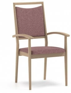 PIAVAL Штабелируемый тканевый стул с подлокотниками Spring | health & care 51-26/7