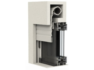 Плиссированная встраиваемая москитная сетка