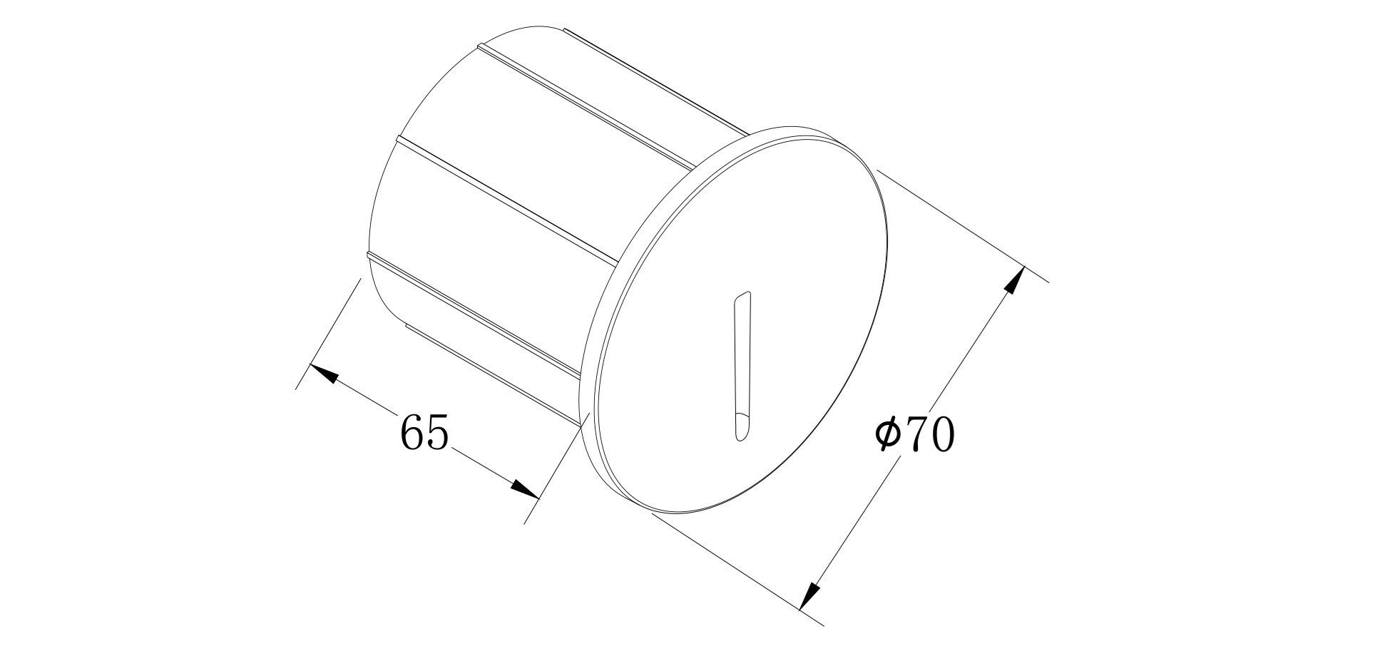Открытый алюминиевый настенный светодиодный маркер Maytoni LOCK ARCH-00085032 - Вид №27