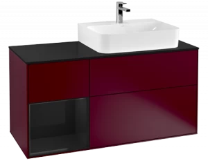 Villeroy&Boch Тумба под раковину Прямоугольная версия F142PHHB Finion Peony Matt Lacquer