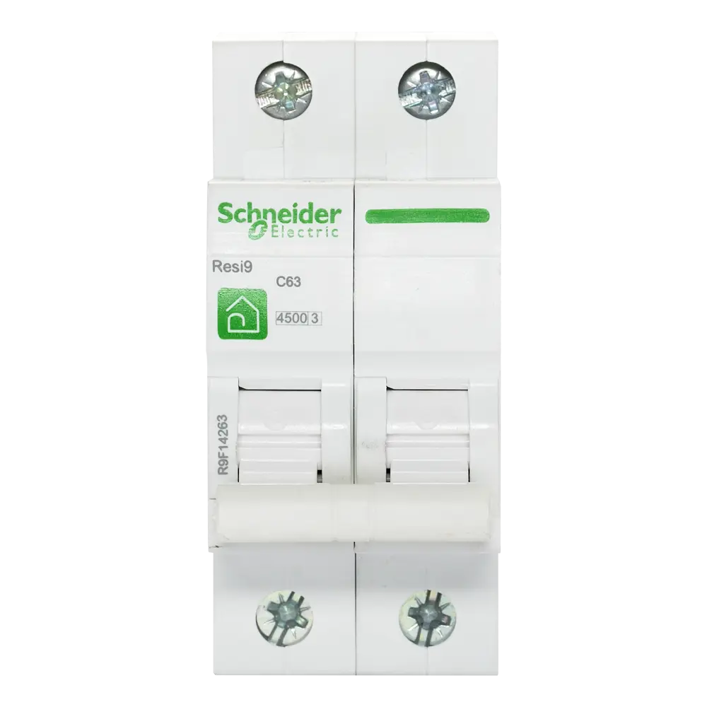 Автоматический выключатель Schneider Electric Resi9 2P C63 A 4.5 кА STLM-2138465 - Вид №1