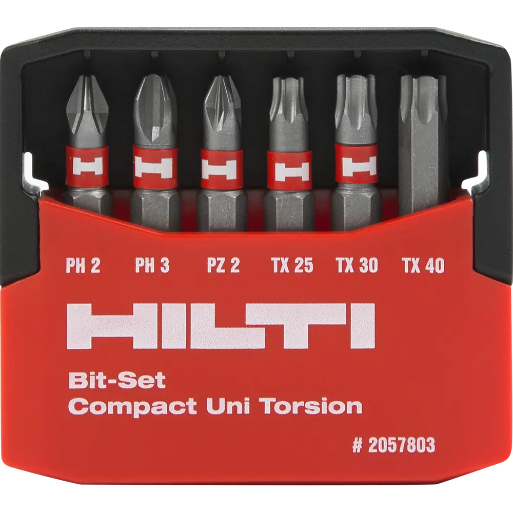Набор бит Hilti S-BSC Uni 2057803, 6 шт STLM-2001993 - Вид №2