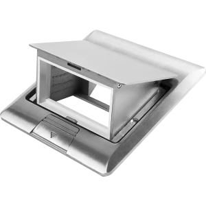 Люк в пол Экопласт 2 поста 45x45 мм под бетон IP40 сталь