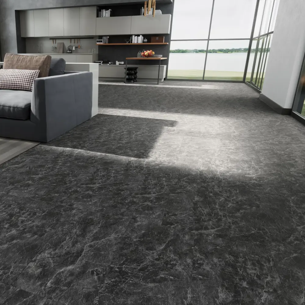 Santreyd SPC плитка VARIATION GRIGIO Carbone с подложкой 88010971 STLM-0891316