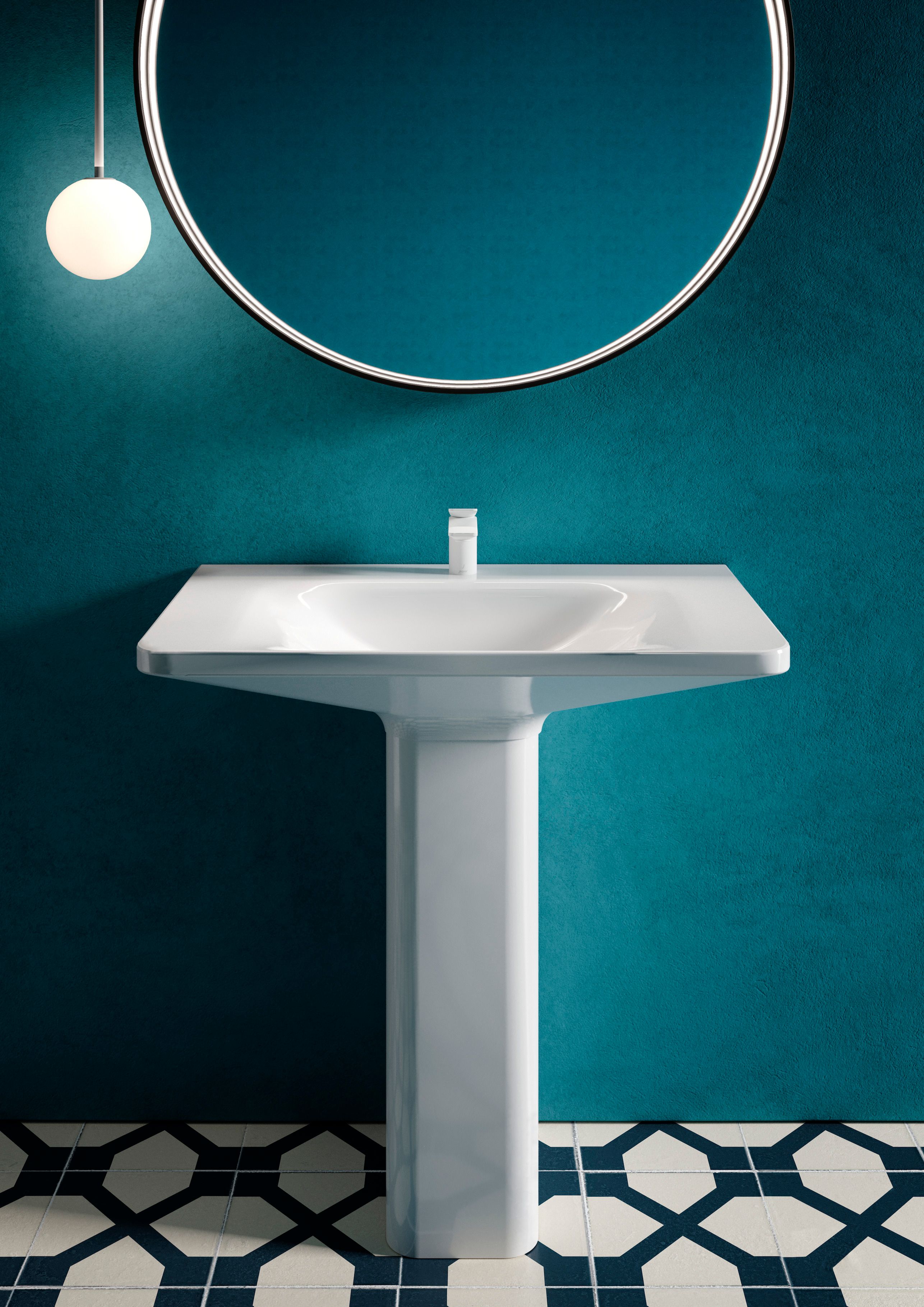 Однорычажный смеситель для раковины с одним отверстием JAQUAR Laguna ARCH-00018321 - Вид №2