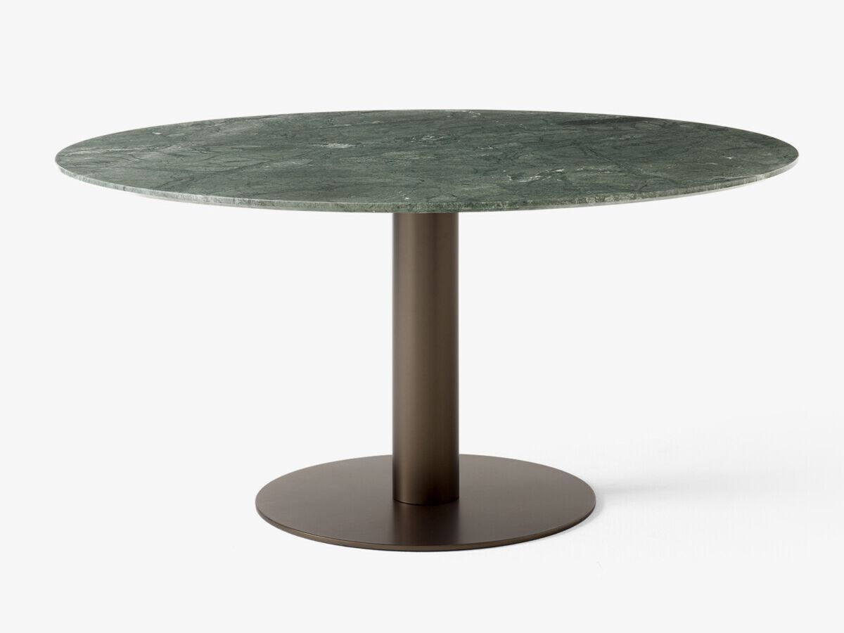 Круглый обеденный стол из зеленого мрамора Гватемалы &Tradition между ARCH-00074946 - Вид №2
