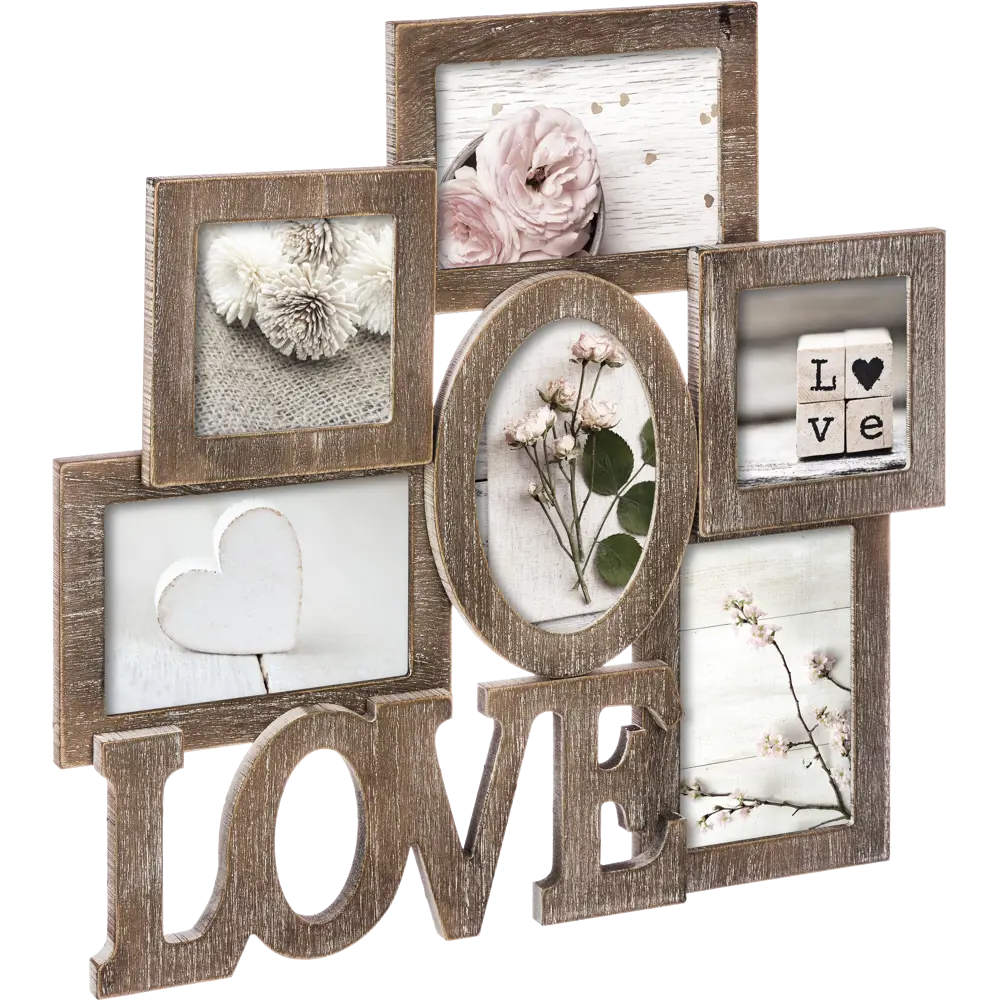 Фоторамка для 6-ти фотографий Love Atmosphera STLM-2073582 - Вид №1