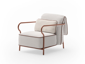 Алюминиевый садовый стул с подлокотниками