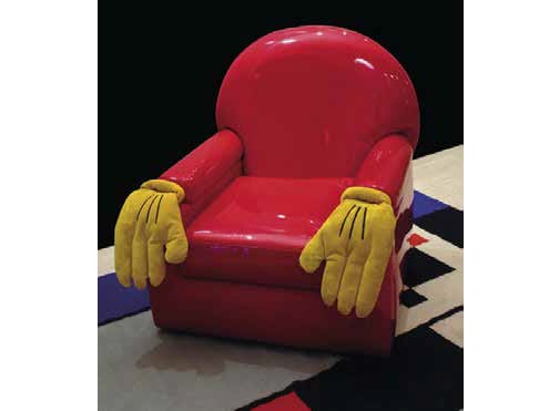 Кресло из ПВХ с подлокотниками Mirabili Mirabili Arte D'Abitare ARCH-00060726