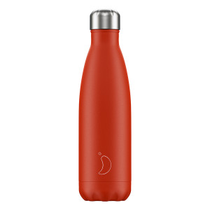 B500NERED Термос neon, 500 мл, красный Chilly's Bottles