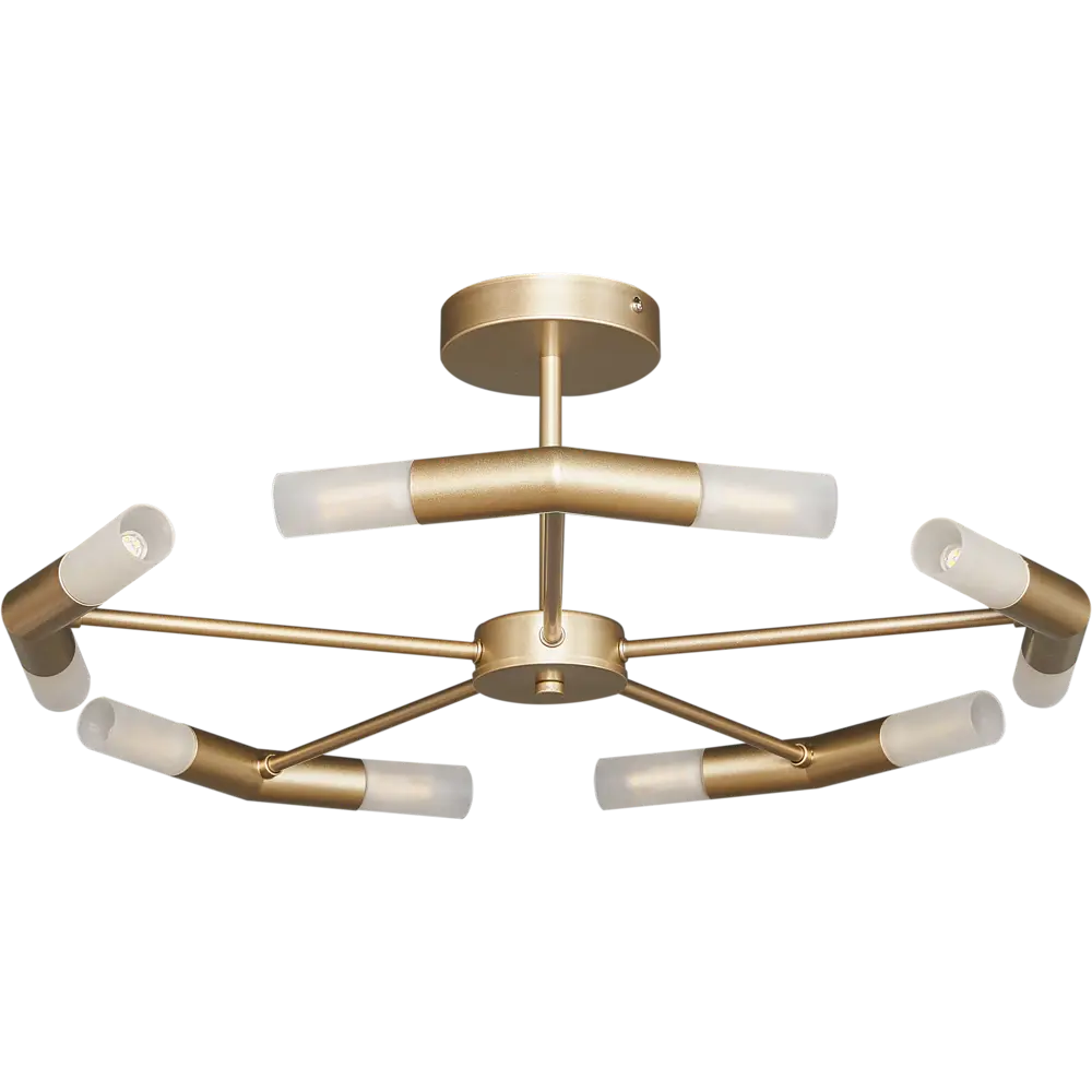 Люстра потолочная «Олимпия», 10 ламп, 14 м², цвет золотой DE CITY STLM-2081714