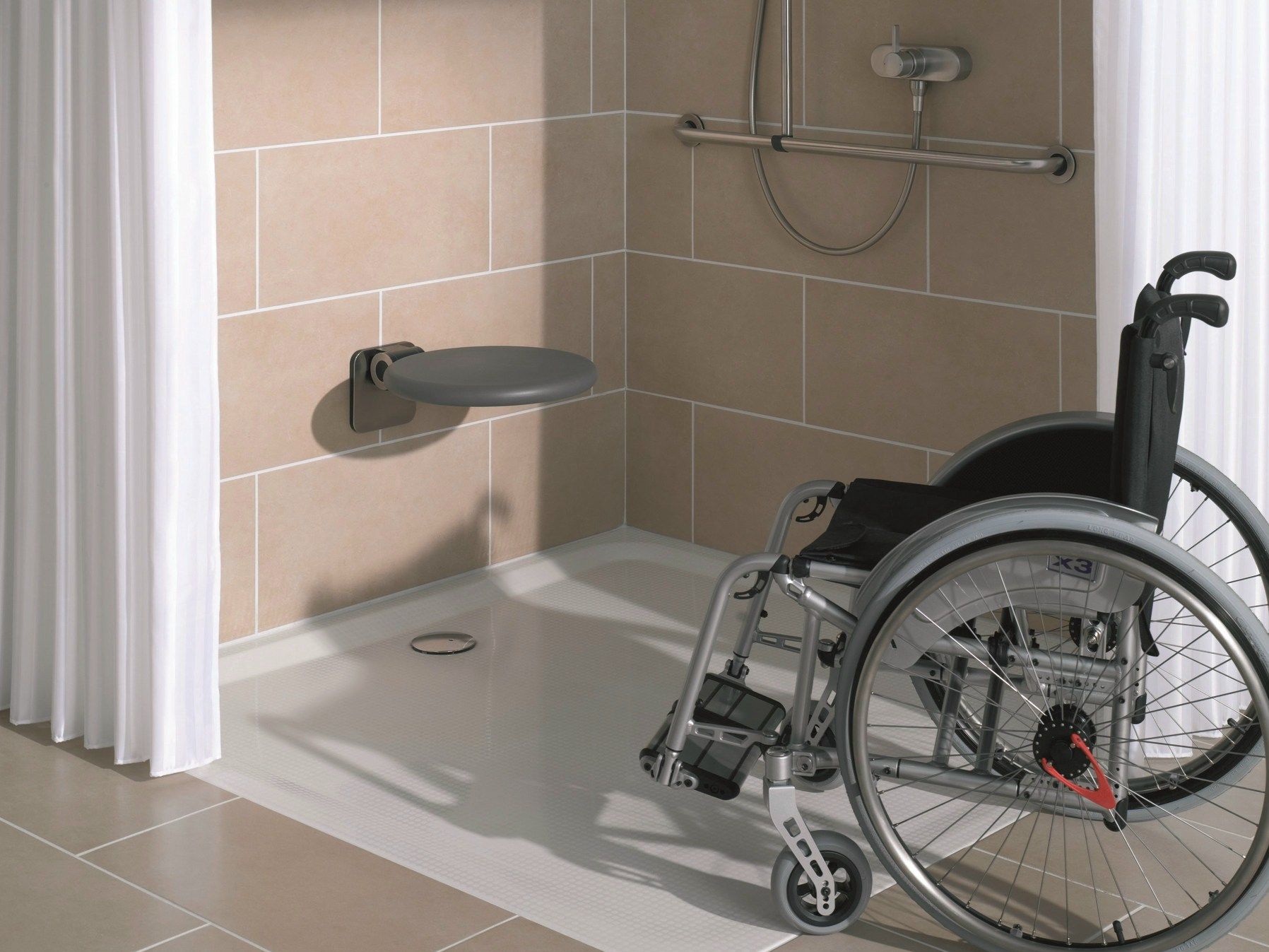 Эмалированная стальная квадратная напольная проволока для душа Bette BETTEULTRA ARCH-00089770 - Вид №3