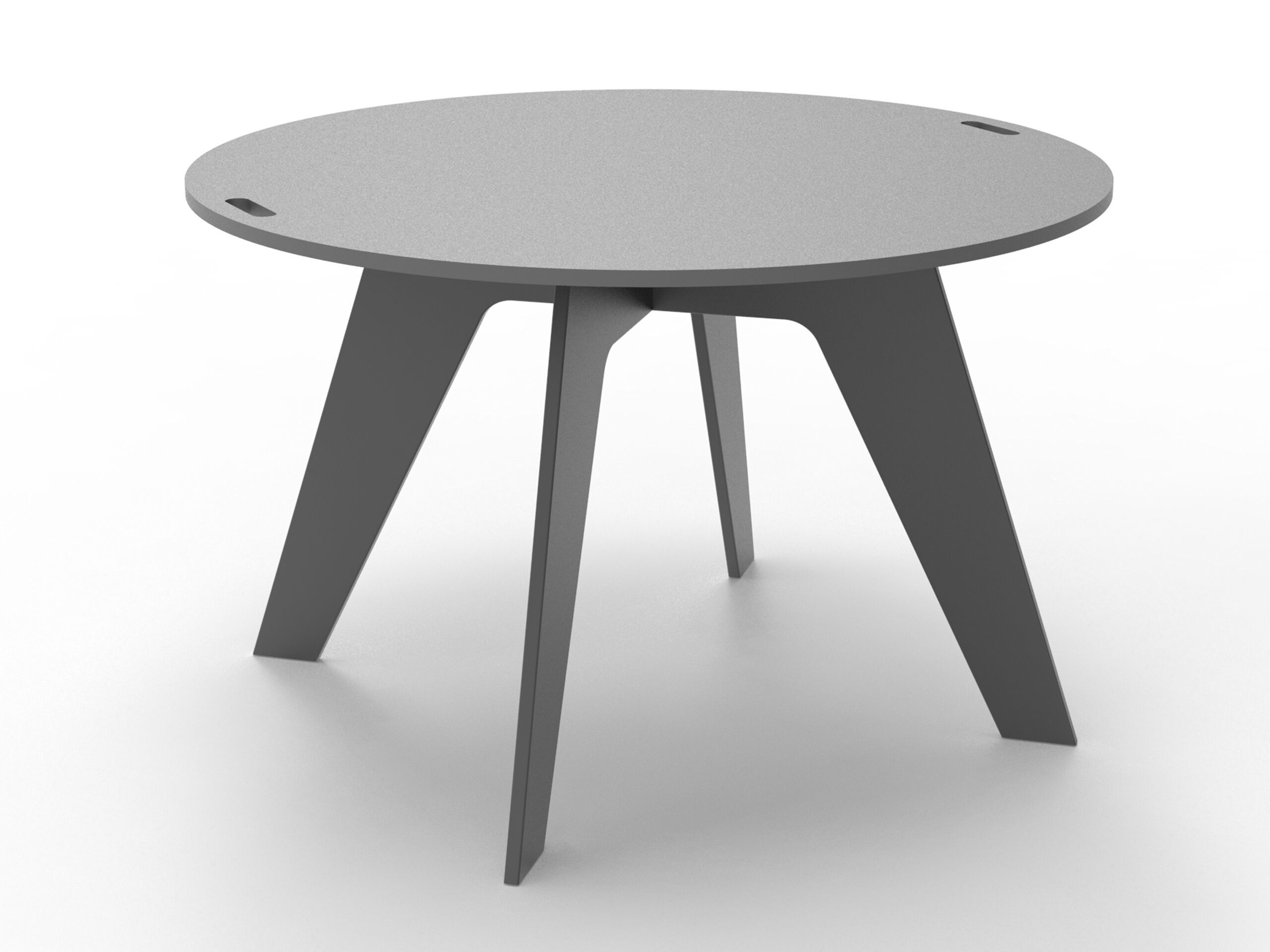 Круглый стол для общественных мест из полиэтилена Donye Beat ARCH-00095601 - Вид №2