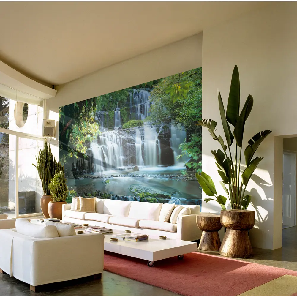 Фотообои бумажные, 368х254 см, KOMAR Водопад Pura Kaunui Falls STLM-2044883 - Вид №2