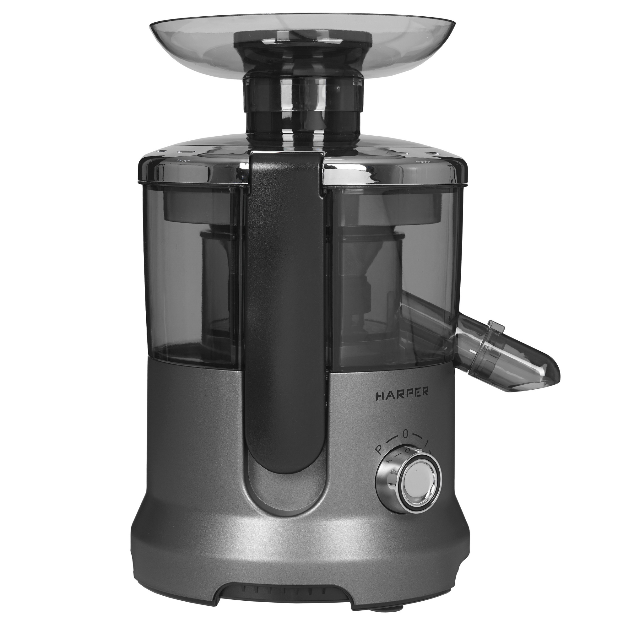9229358 Соковыжималка электрическая Harper HJE-C03 серебристый STDN-0049472 - Вид №1