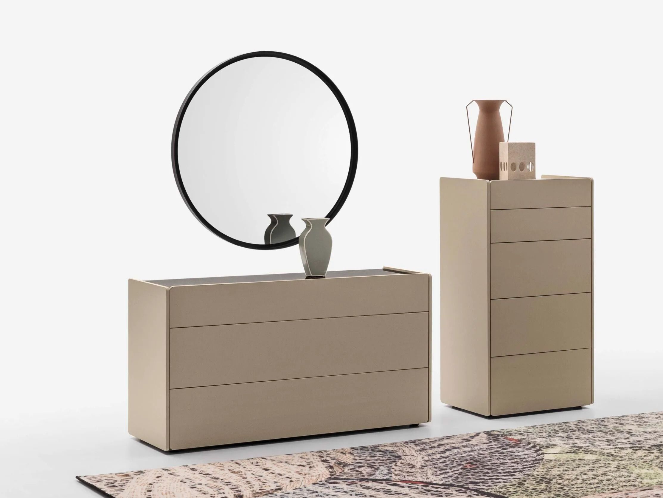 Настенное круглое зеркало Alf DaFrè DISCO ARCH-00127057 - Вид №1