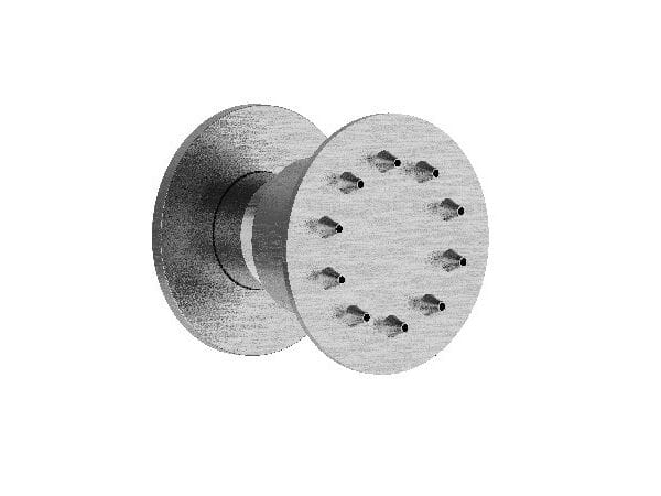 Регулируемая боковая насадка для душа из нержавеющей стали с системой защиты от накипи Rubinetterie Frattini ARCH-00025953 - Вид №3