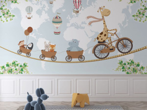 Панорамные обои для детей