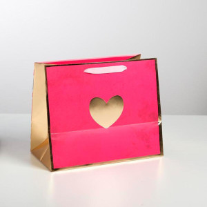 Набор 6 шт пакеты подарочные "love" 30.5*25.5*18 см 4647220 YIWU YOUDA IMPORT & EXPORT