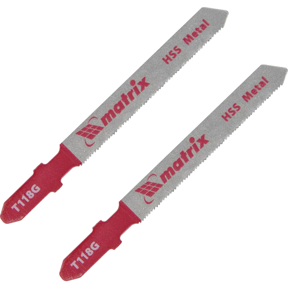 Пилка для лобзика по металлу Matrix T118G, 3 шт STLM-2116377 - Вид №1