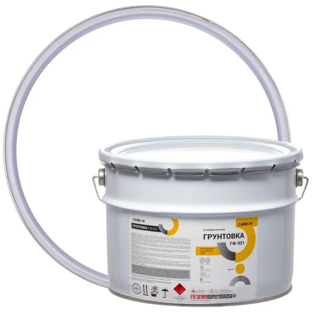 Грунтовка ГФ-021 Carbon белая 10 кг STLM-2080199