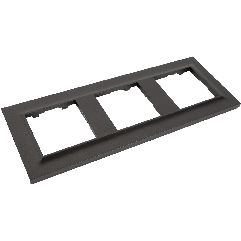 Рамка Legrand Structura на 3 поста — строгий магнезиум для безупречного интерьера 82064685 STLM-0018669 - Вид №2