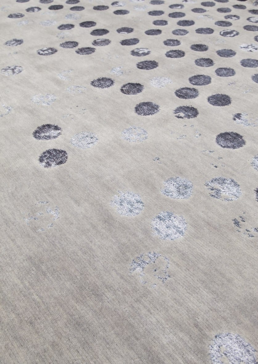 Прямоугольный ковер ручной работы из бамбукового волокна Sirecom Tappeti ARCH-00131742 - Вид №1