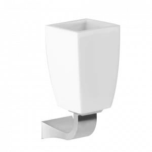 Gessi Керамический настенный стакан белый MIMI 33208